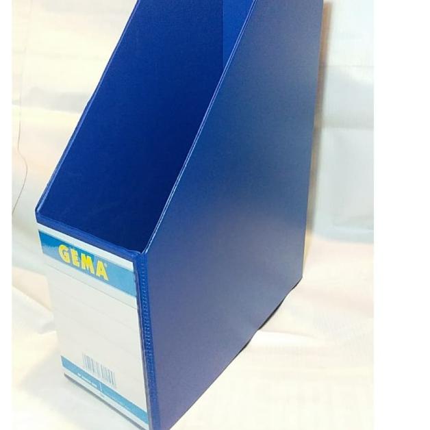 

♜ BOX FILE PVC JUMBO 11CM - Biru ✬