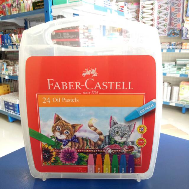 

Crayon 24 warna Faber Castell