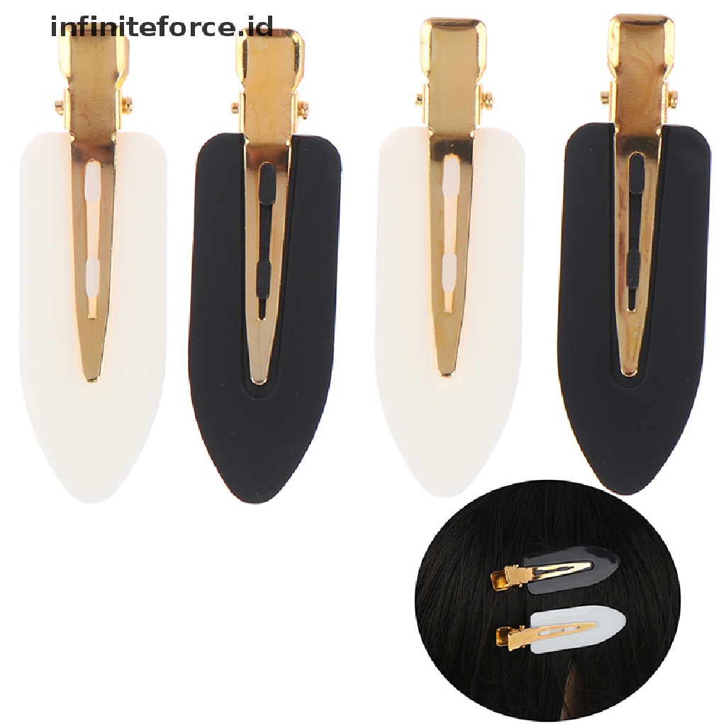 Infiniteforce.id 4pcs / Set Jepit Rambut Seamless Untuk Wanita