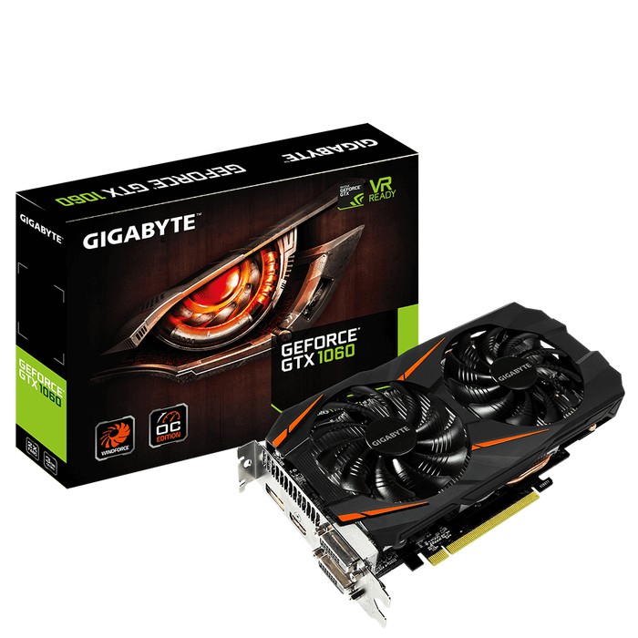 Vga Gigabyte GeForce GTX 1060 WINDFORCE OC 3G
