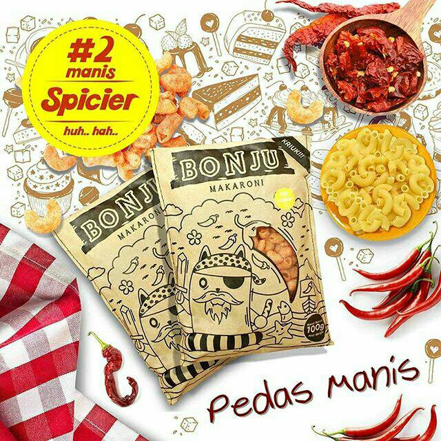 

MAKARONI BONJU PEDAS MANIS LV. 2