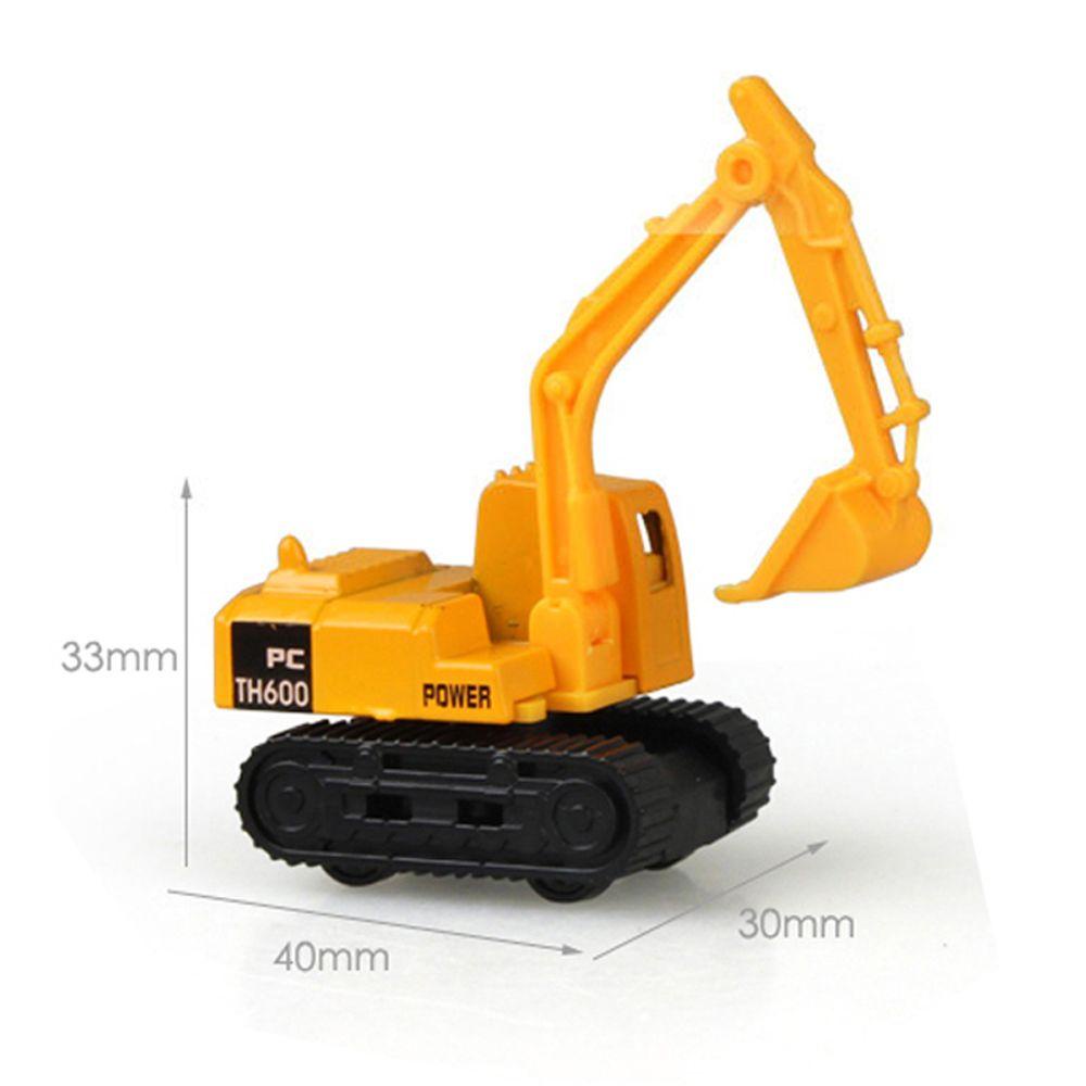 Nickolas1 Model Mobil Teknik Mainan Anak Mini Mainan Edukasi Model Bulldozer Alloy Traktor Kendaraan Petani