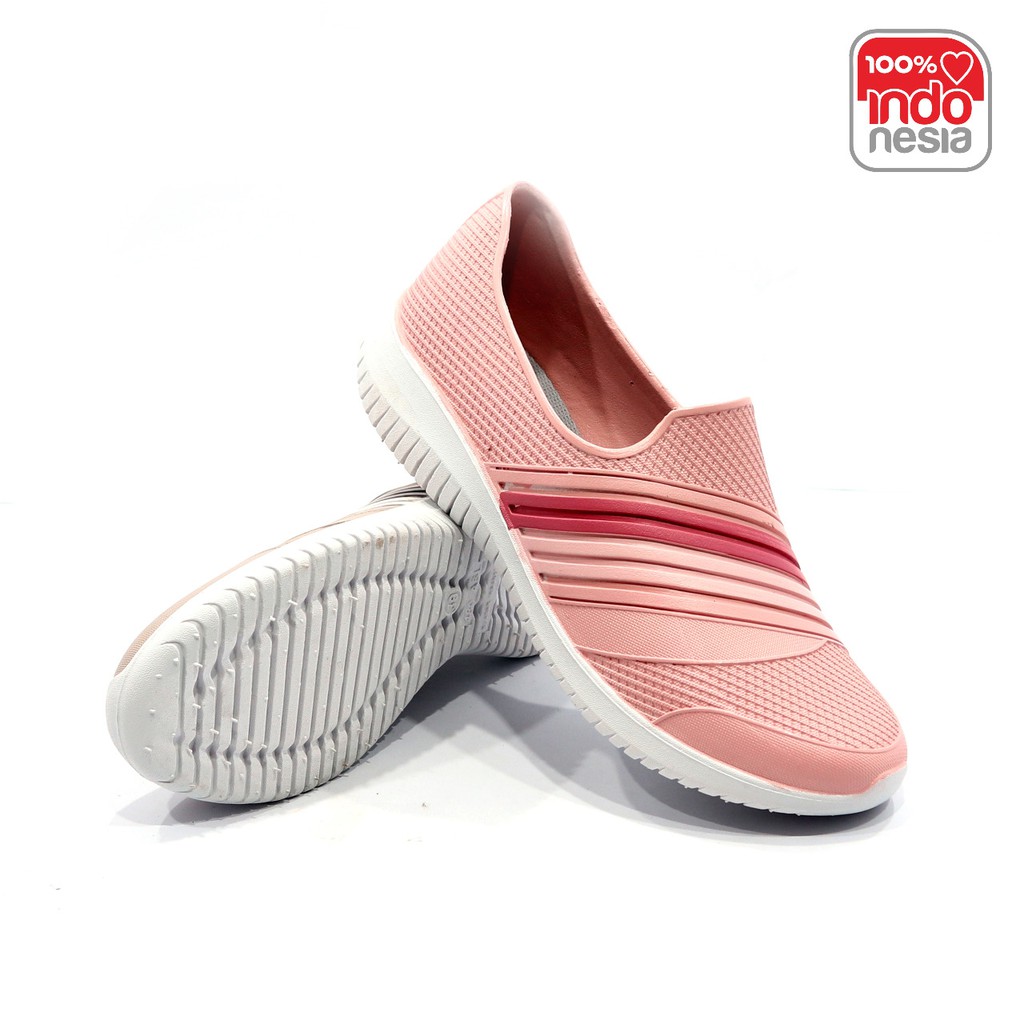 SEPATU KARET SLIP ON ATT SWL 480 37-40 - SEPATU SLIP ON KARET WANITA - SEPATU ATT