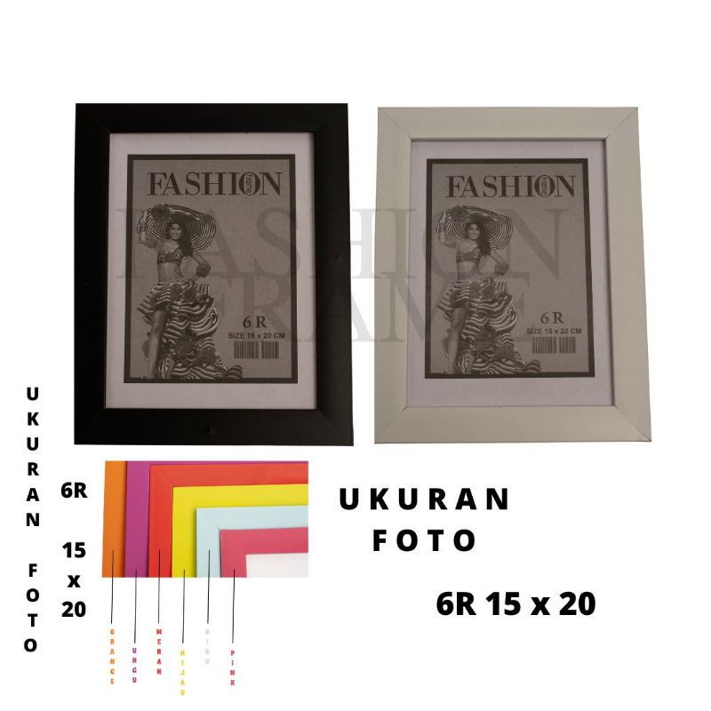 Jual Frame/Bingkai Foto 6R 15X20cm Minimalis & Motif | Shopee Indonesia