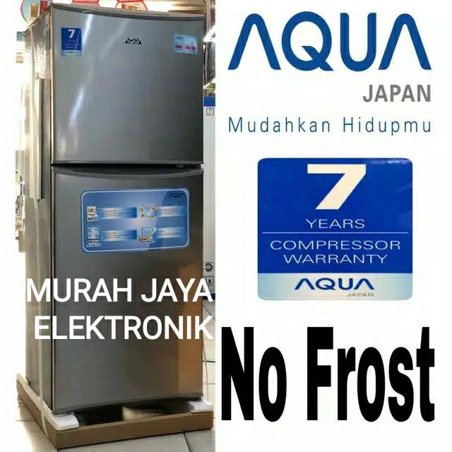 KULKAS 2 PINTU AQUA AQR-D240 ( KHUSUS BANDUNG ) #MURAH