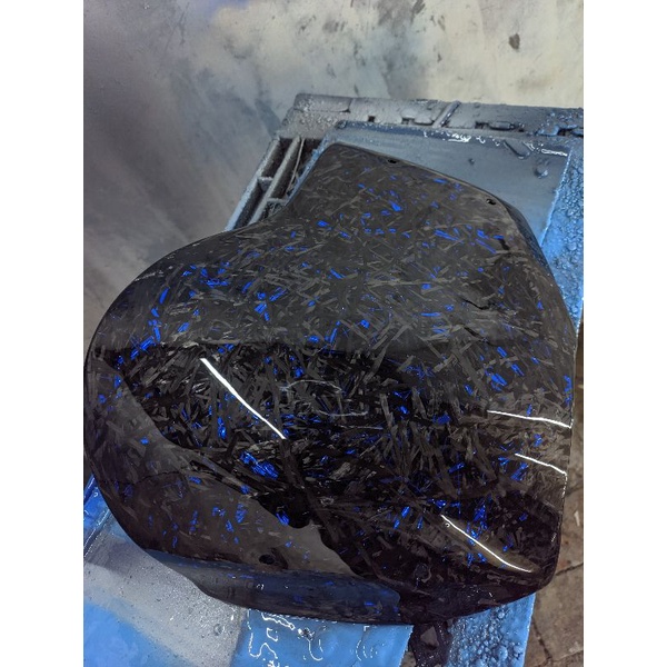 Carbon forged visor tiger revo Original