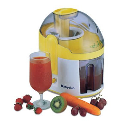 Juicer Miyako Pengejus JE-507 Kuning 600ml Original Bergaransi