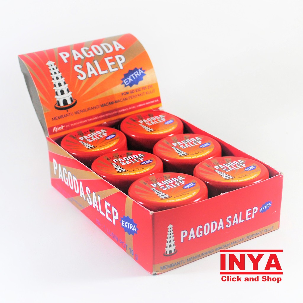 PAGODA EXTRA 12x10gr BOX - Selusin - Antiseptic Cream - Salep Kulit