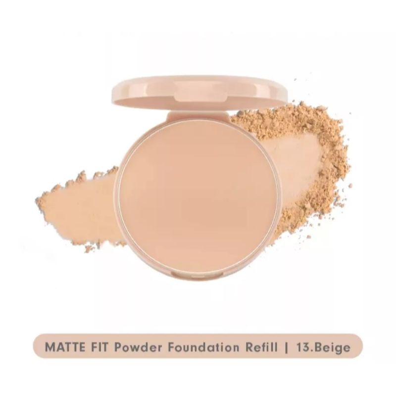 Wardah instaperfect  Matte fit powder foundation refil