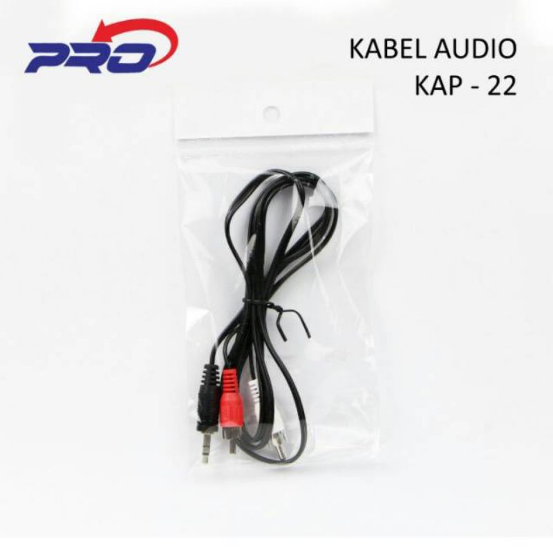 KABEL AUDIO PRO KAP-22 2IN/KABEL AUX TO RCA