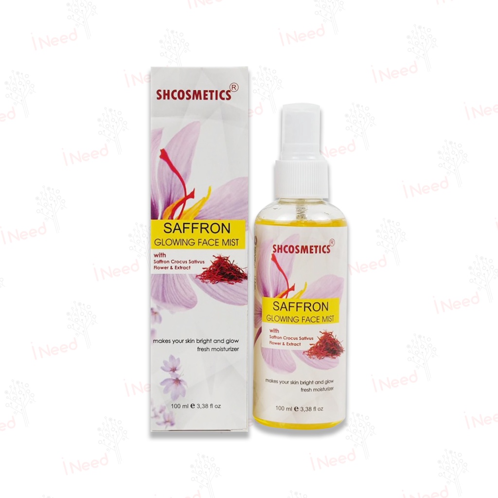 SAFRON FACE MIST SAFFRON GLOWING FACE MIST BPOM 100ml SH PENCERAH WAJAH PENGHILANG BEKAS JERAWAT