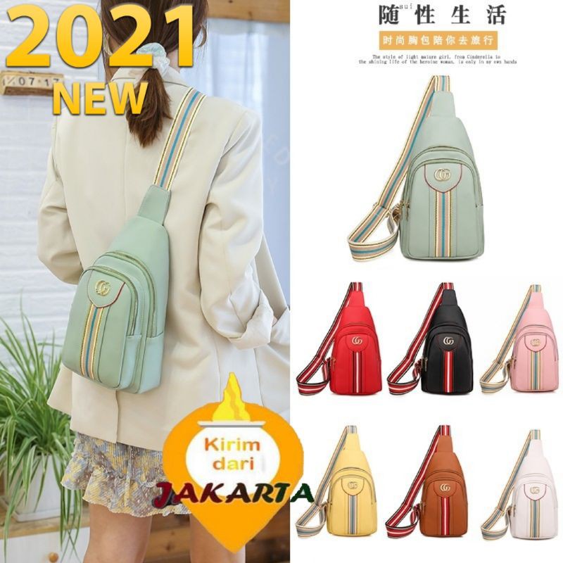 (2PC BISA IKG)GTBI99885450 New Arrival  !!!  Tas Selempang  Tas Wanita Import  Premium Terbaru