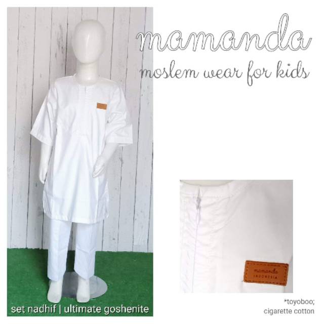 Set Koko Anak Nadhif Mamanda Ultimate Goshenite