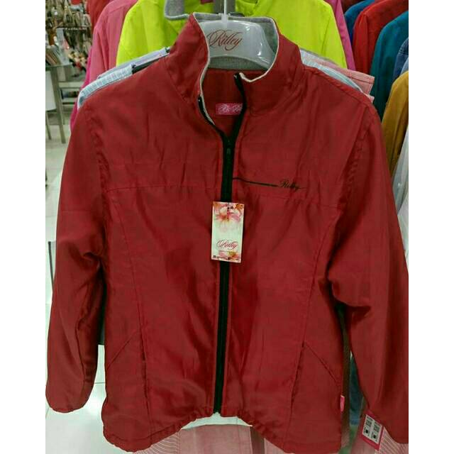 jaket parasut wanita rilley