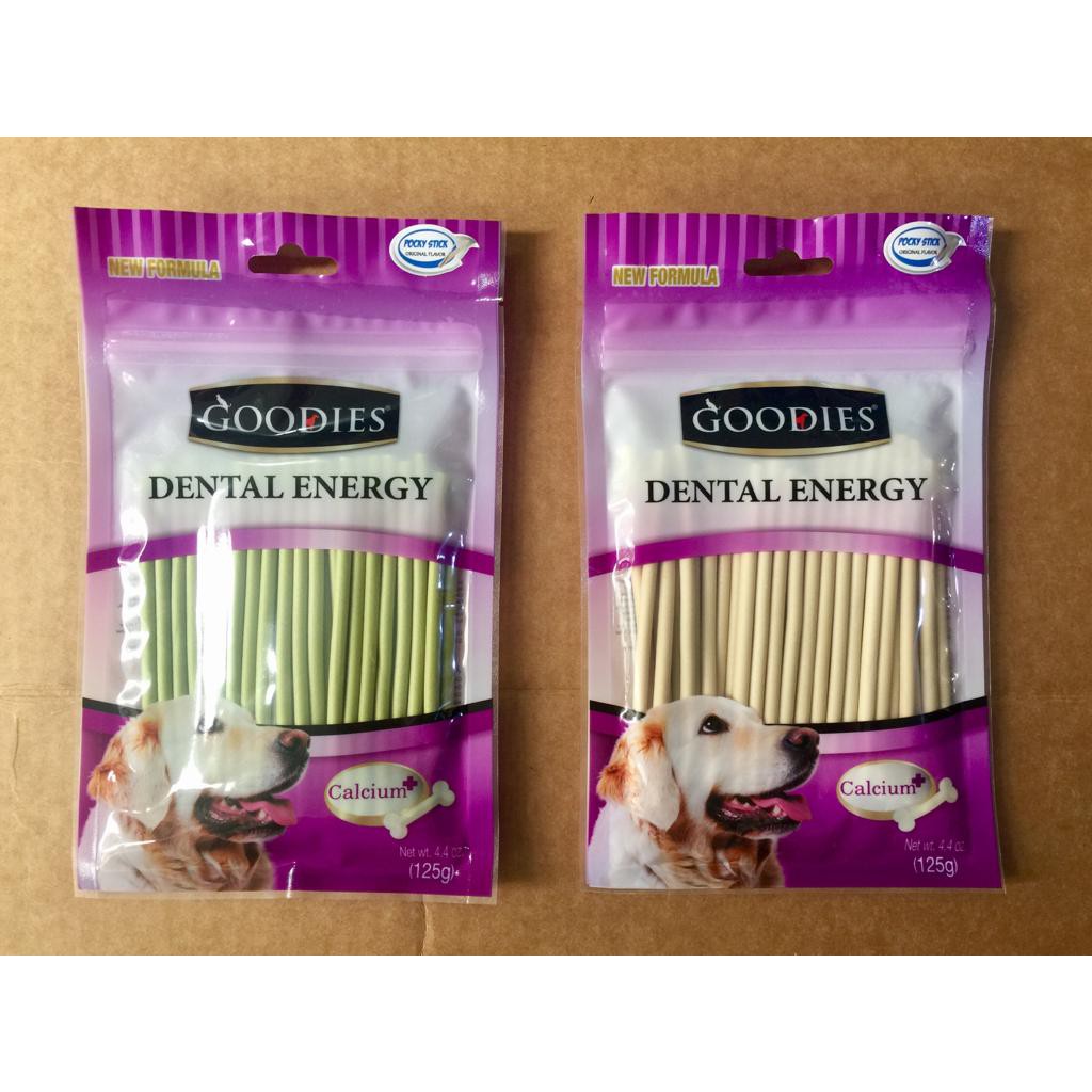 Goodies Dental Energy Treat 125gr Stick Shape 5&quot; x 5mm