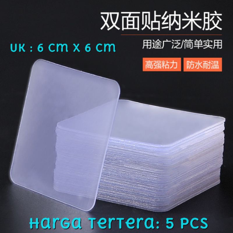 (MIISOSO)Double Tape Magic Doble Tip Dauble Tape Lakban Selotip Serbaguna Tempelan Perekat Dinding S