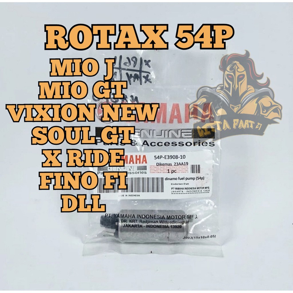 Rotak injeksi MIO J 54P MIO GT SOUL GT X RIDE VIXION NEW pompa bensin dinamo fuel pump rotax