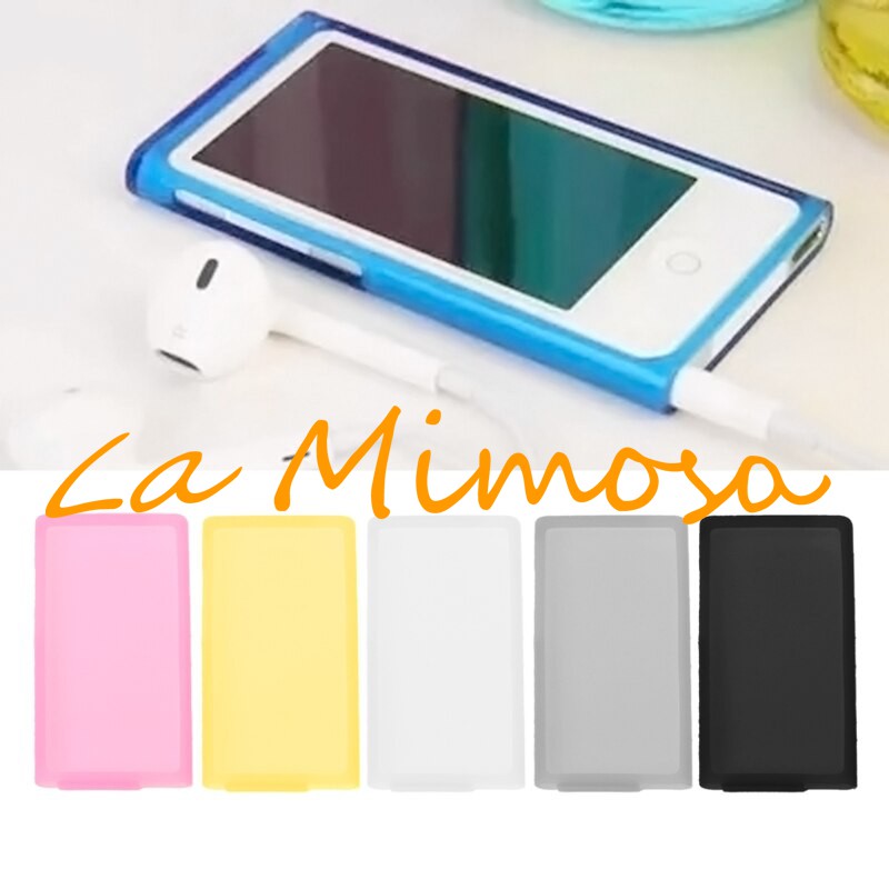 Case Cover Solid Color Silicone Protective Apple iPod nano 7 Nano 7th