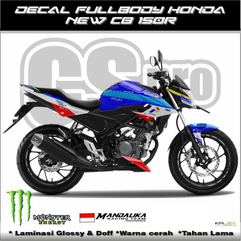 Decal CB150R New Mandalika / Sticker Decal CB150R New Full Body