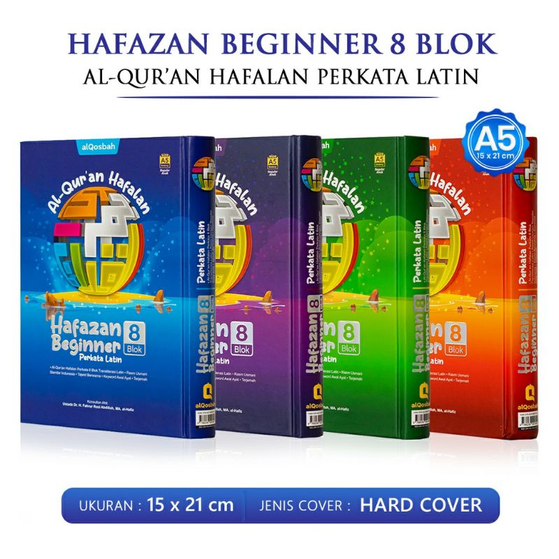 AL QURAN HAFALAN HAFAZAN BEGINNER PERKATA LATIN A5