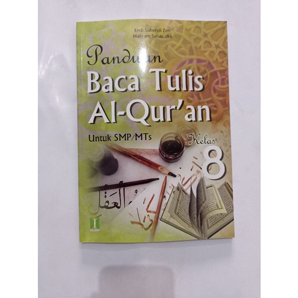 Buku Baca tulis al Quran BTQ Smp & MTs kelas 7,8,9 Penerbit CV INDRADJAYA-BTQ 8