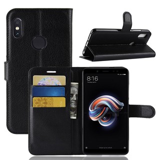 Casing Dompet Kulit PU Flip Case For Xiaomi Redmi 4x S2 