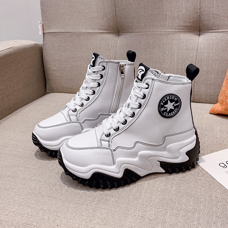 SW320 COD Termurah Sepatu Sneakers Boots Wanita Import Premium