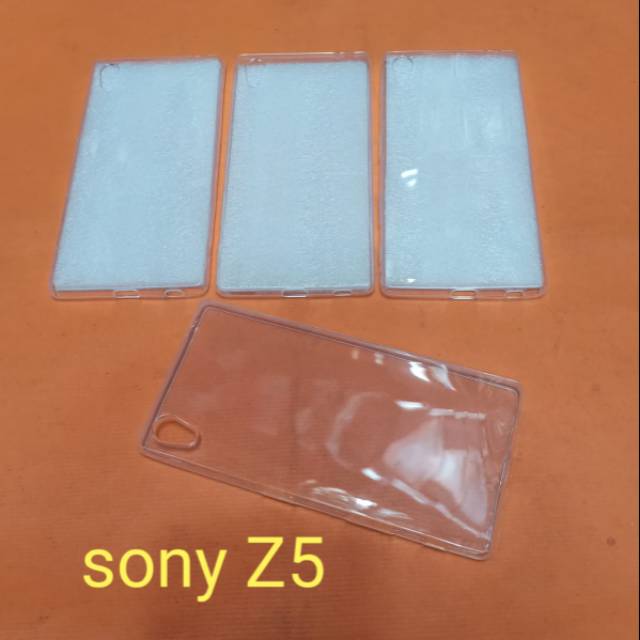 Case bening Sony Xperia Z5 E6653 . Sony Xperia XA soft softcase softshell silikon cover casing kesing housing