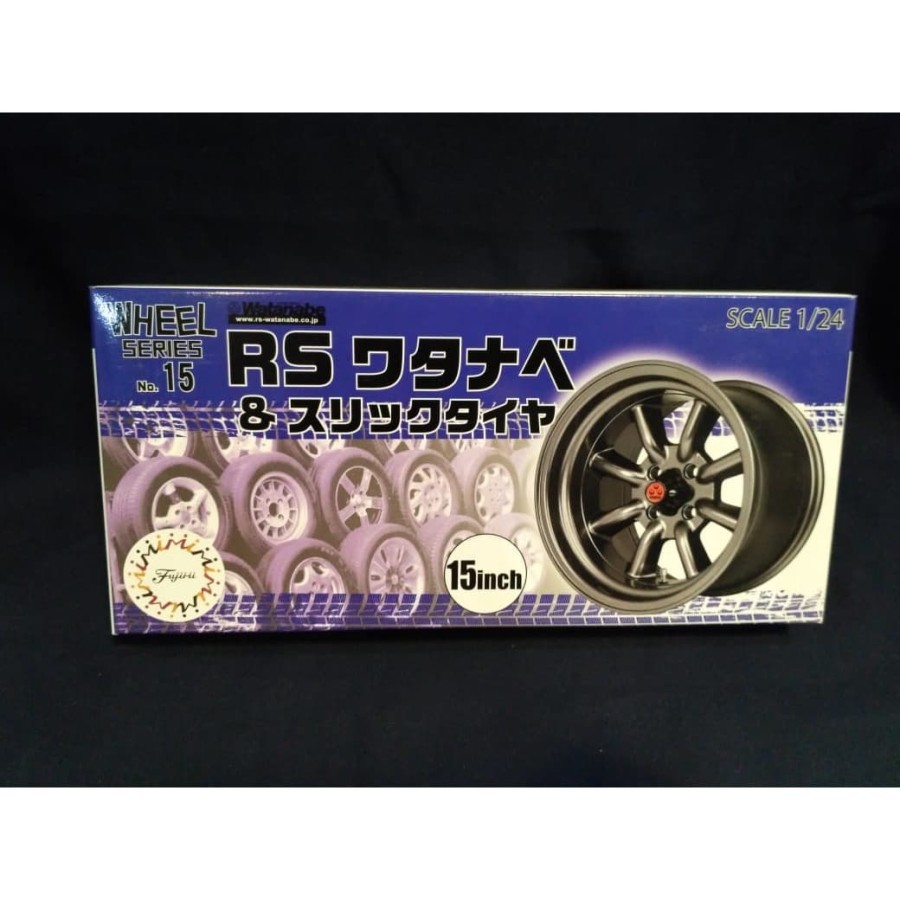 FUJIMI 1/24 RS Watanabe & Slick Tire 15inch