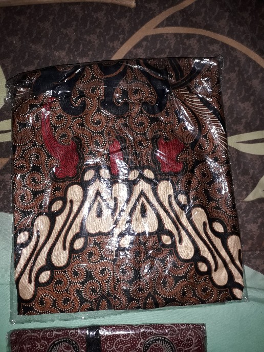 New Arrival Distro Batik Pria Bordir Sogan Hrb026 Batikaf Notoarto Batik Ipnu-ippnu Hem Pria  Bw 035