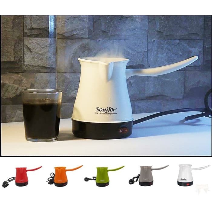 Coffee Pot Sonifer SF-3503 / Teko Kopi Turki / Kettle Listrik 500 W