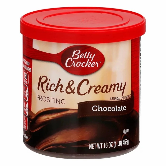 

Betty Crocker Frosting Rich & creamy 453gr 16oz