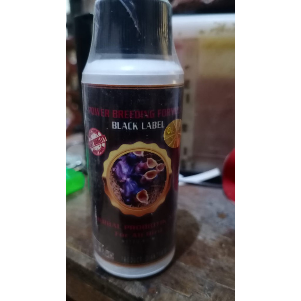 BLACK LABEL POWER BREEDING FORMULA UNTUK TERNAK MURAI BATU KUALITAS NYATA TANPA RIBET MUDAH DIGUNAKA