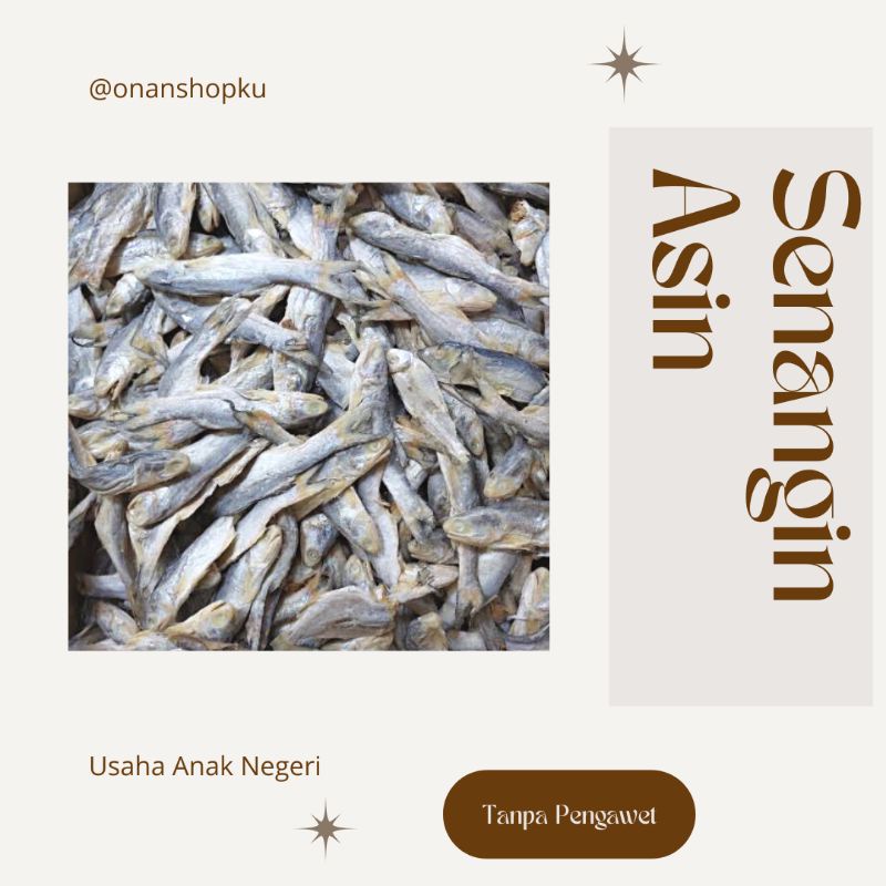 

Ikan Senangin Asin 250g