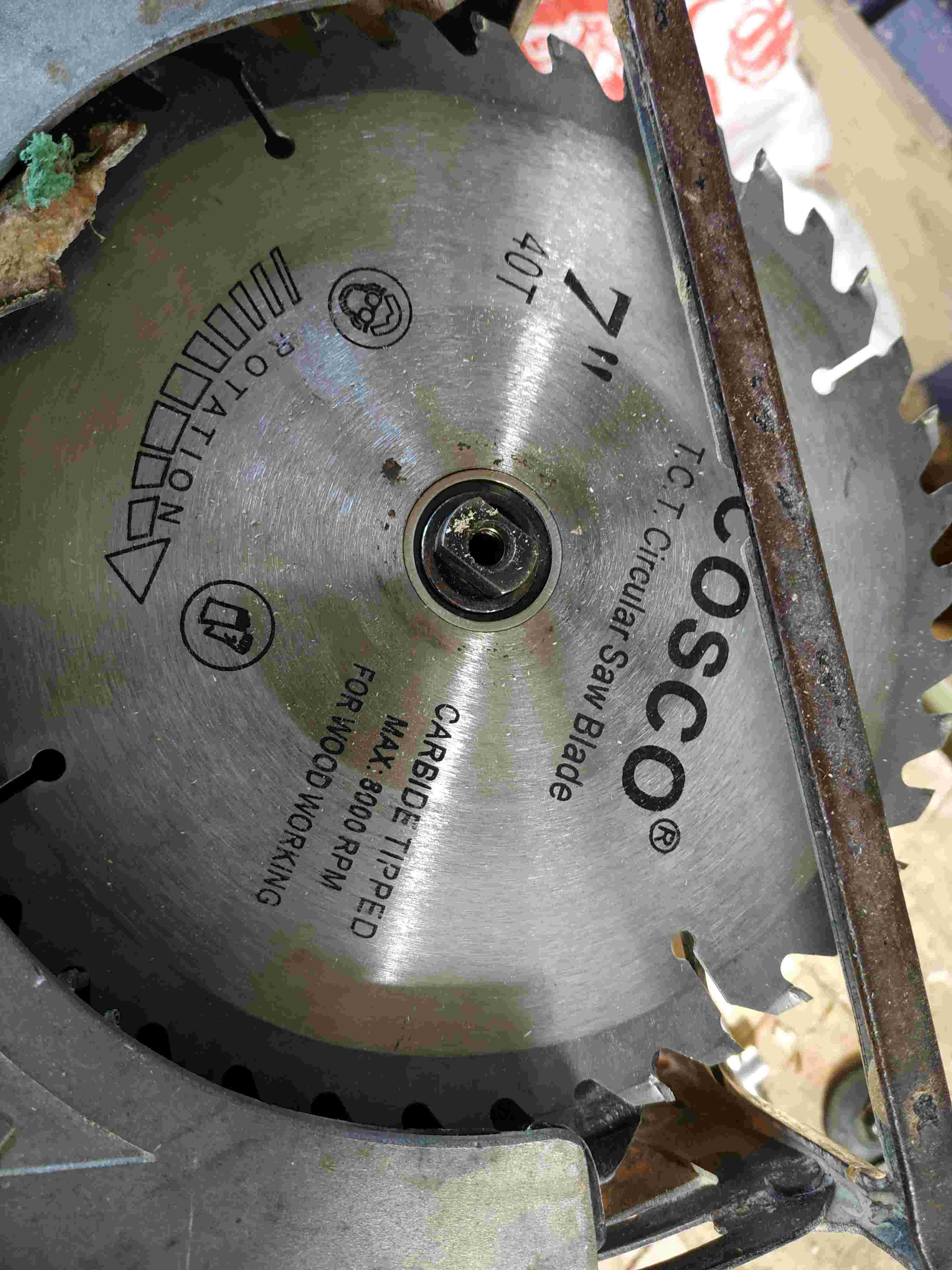 Pisau Sirkel Circle 7 Inch X 40 T