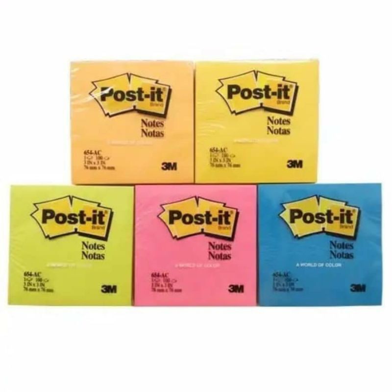 

post it murah/ sticky note murah/ sticky note warna/ memo stick murah/ memo stick warna/ atk kantor