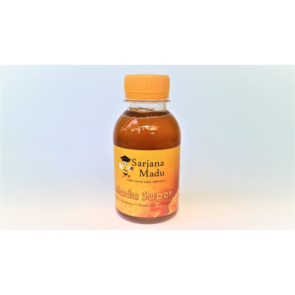 

MADU MURNI SUPER 150 ML ( MADU + BEE POLLEN + ROYAL JELLY + PROPOLLIS ) - SARJANA MADU