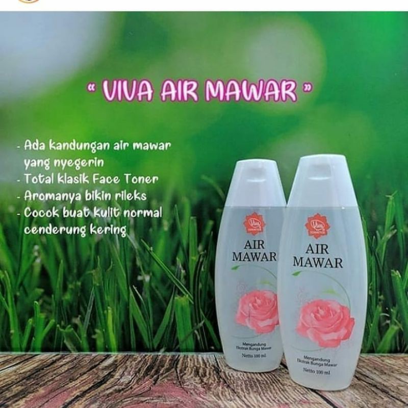 VIVA Milk Cleanser | Face Tonic | Air Mawar | Toner Wajah | Susu Pembersih 100 ml