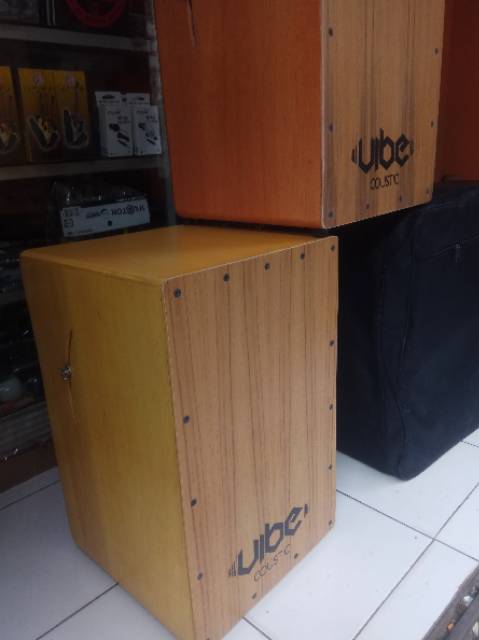 Cajon Kahon kajon VibeCoustic Standar, electric EQ &amp; Custom Model (Pre order)