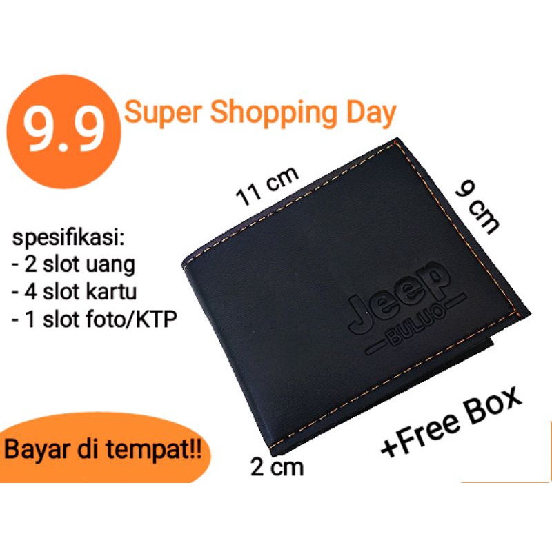 Promo!!Dompet pria/dompet cowok/dompet pria murah/Grosir dompet/Grosir dompet pria