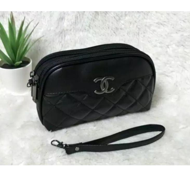 Dompet HP wanita Uang & Kunci BAKPAU 2 Ruang2021 Pouch Handphone Mini Model kekinian {GRA.15Jn22м}