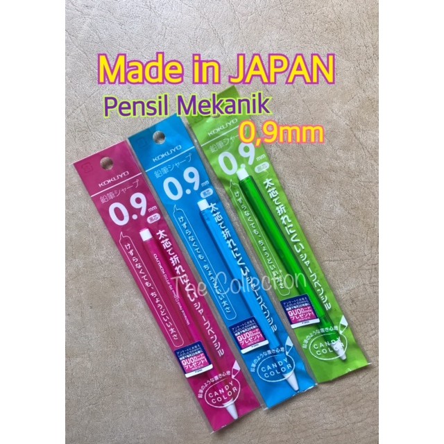 

ATK0410KY JAPAN 0.9 mm Pensil Mekanik KOKUYO Candy Color 1.0 PS-PT110