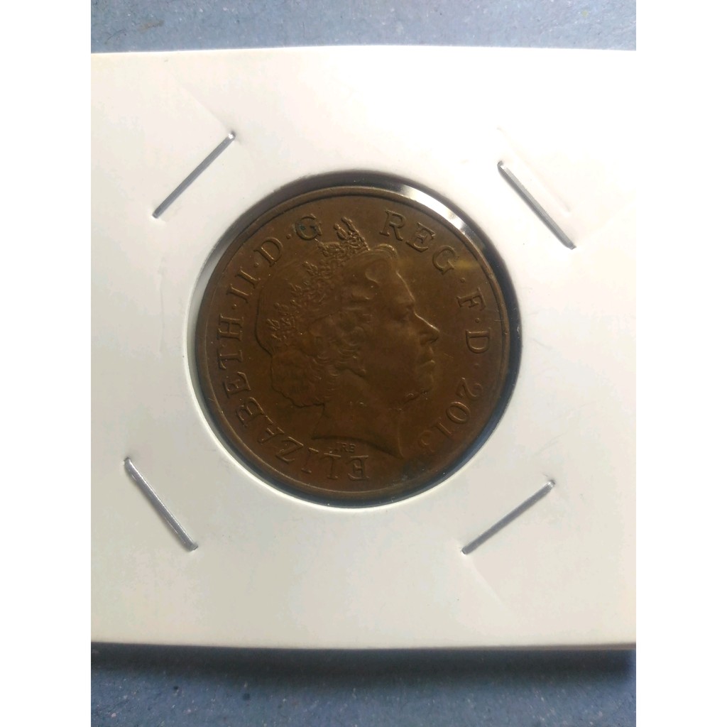 KM 091 - Koin 2 Pence Elizabeth Ii 2013