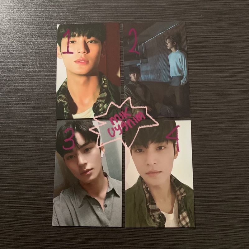 mingyu minwon meanie bittersweet trading card rare