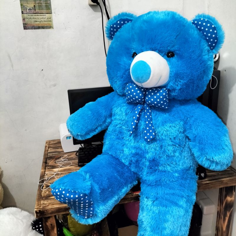boneka beruang jumbo polos 80cm