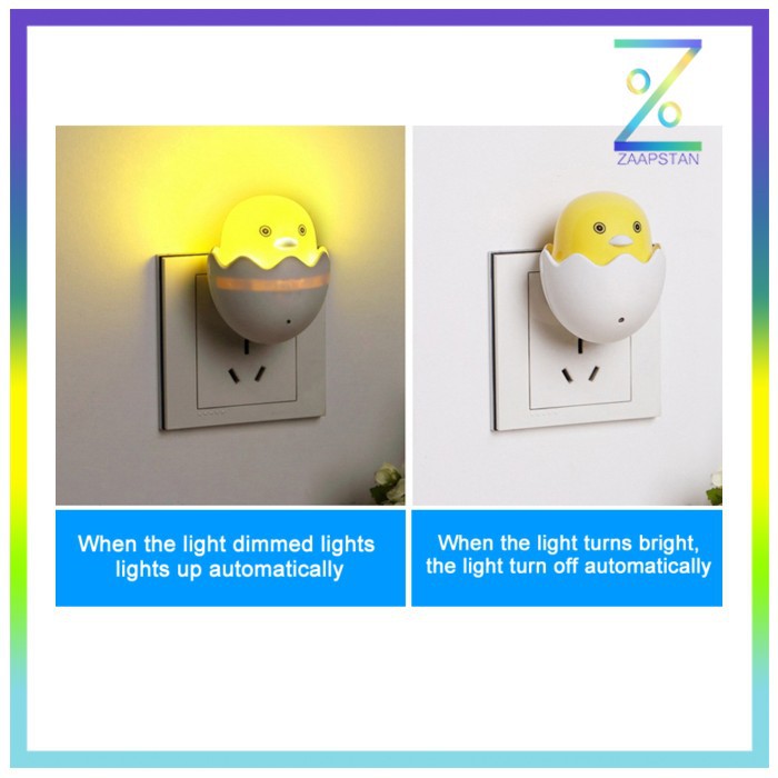 Lampu LED Sensor Deteksi Cahaya Model Chicken - GY01 - Yellow