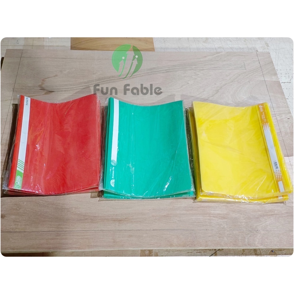 

Business File Folio f4 Plastik satuan atau lusin
