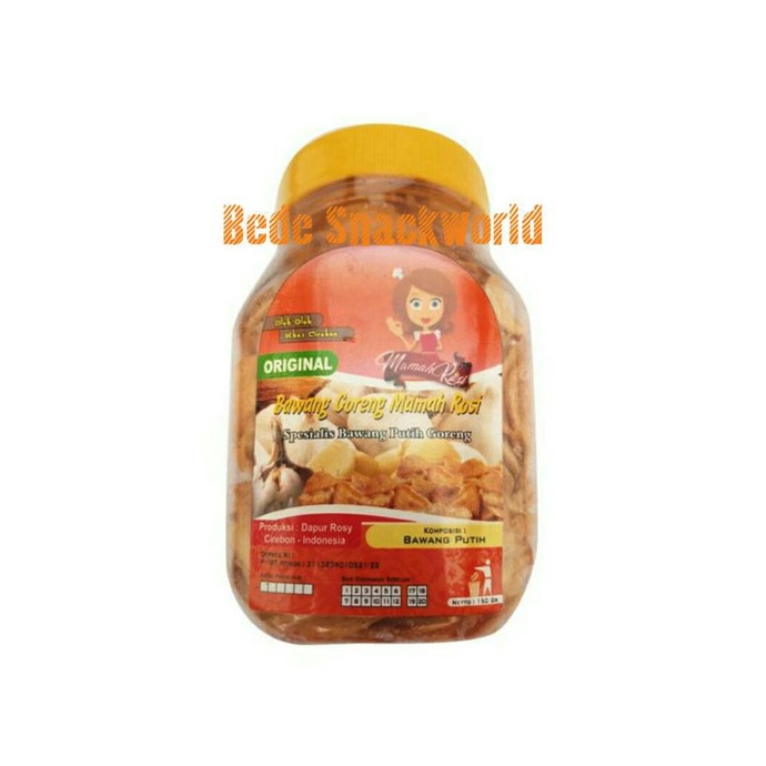 

Bawang Goreng Mamah Rosi (Bawang Putih Rasa Original)
