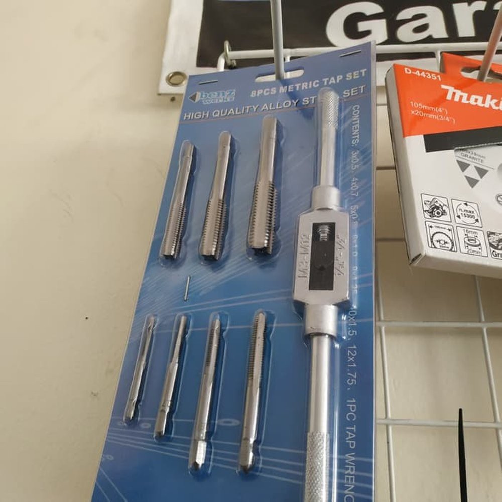 PAKET HAND TAP SET METRIC TAP