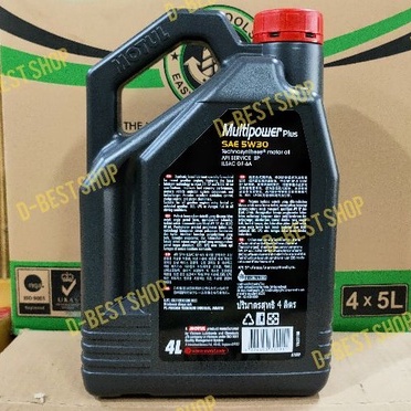 OLI MESIN MOBIL MOTUL MULTI POWER PLUS 5w/30 - 4 liter